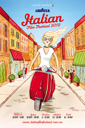 Lavazza Italian Film Festival 2012 Official Poster